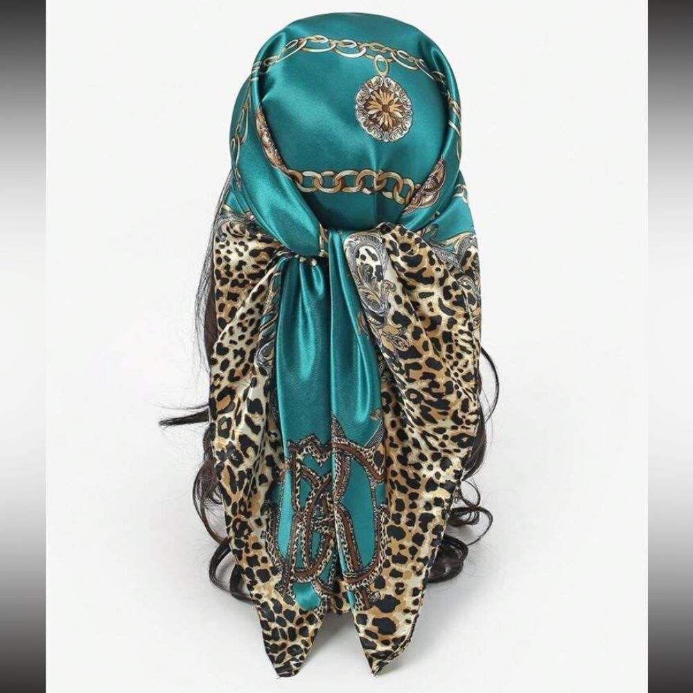 3for$20 1pc Women's Fashion Printed Twill Scarf Headscarf